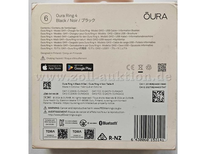 Originalverpackung Etikett