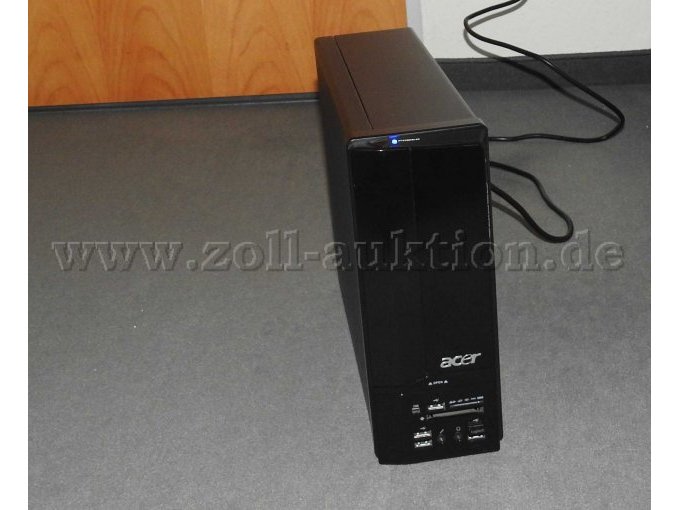 Vorderseite PC eingeschaltet