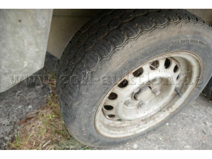 1 open aanhangwagen met dubbele as van Anssems / ongeval- en knutselvoertuig – foto 8 – kavel bij Zoll-Auktion, Wandlitz