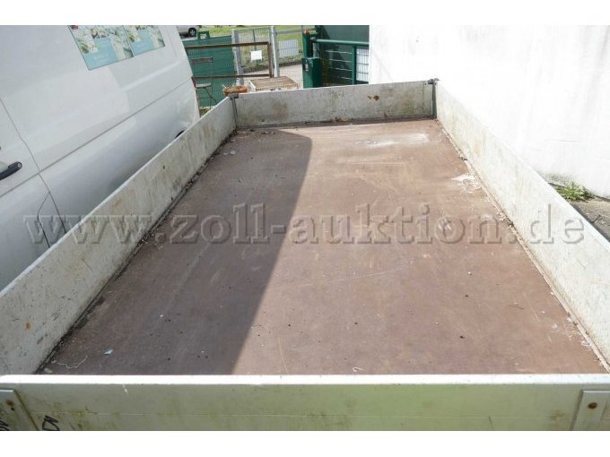 1 open aanhangwagen met dubbele as van Anssems / ongeval- en knutselvoertuig – foto 6 – kavel bij Zoll-Auktion, Wandlitz