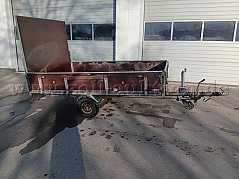 Anhänger Bordwände Siebdruckplatte