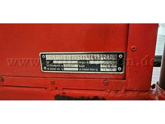 Typenkennung Anhängeraufbau