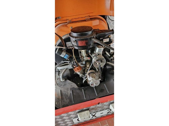 Heckansicht Stromaggregat