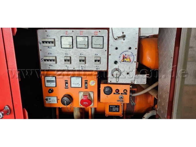 Innenansicht Stromaggregat