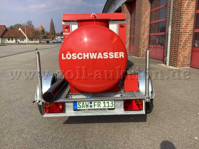 Anhänger Heckansicht
