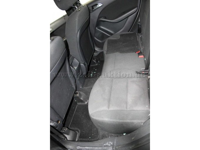 Blick auf die Rückbank