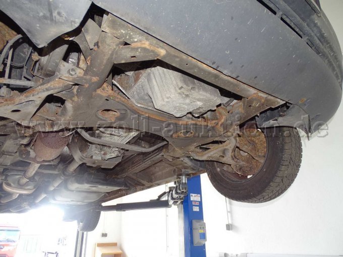 Mercedes Benz Vito Kombi Ansicht Unterboden