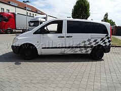 Mercedes Benz Vito Kombi Ansicht von der Seite links