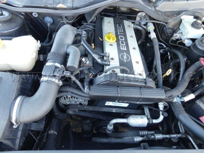 Blick in den Motorraum