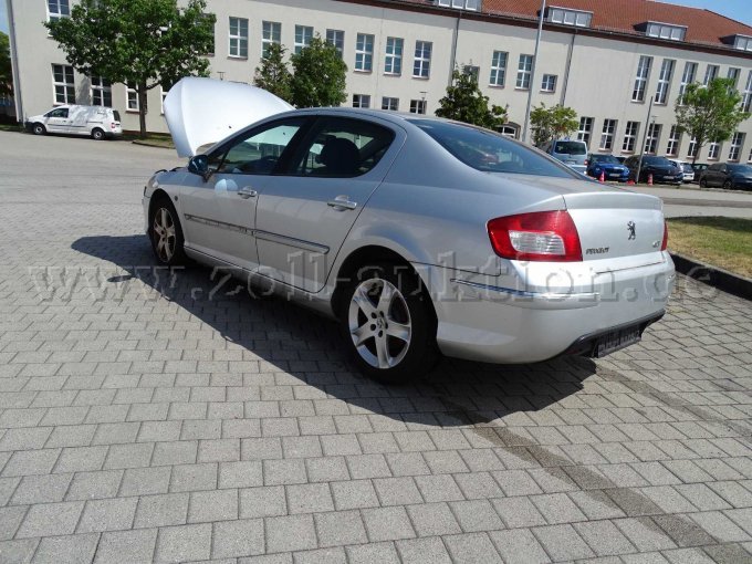 Peugeot 407 Ansicht von der linken Seite