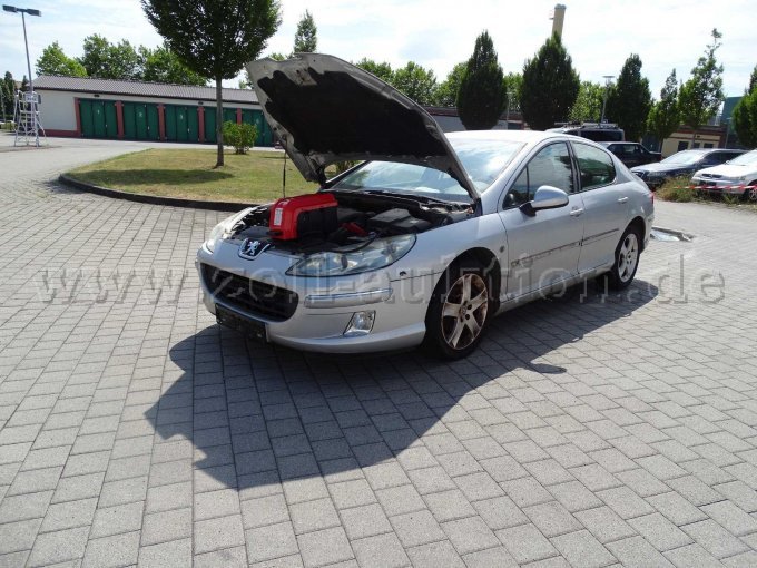 Peugeot 407 Ansicht von vorne links