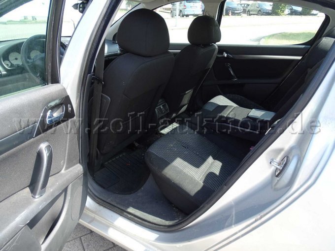 Peugeot 407 Ansicht Innenraum hinten links
