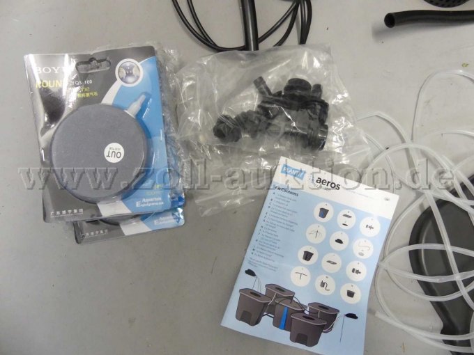 Detailansicht mit verpackten Ausströmern