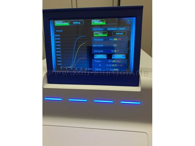 Testdarstellung PCR Gerät