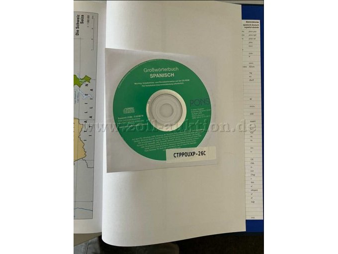 1 PONS Großwörterbuch mit CD-ROM Spanisch (alt, neuwertig) – foto 5 – kavel bij Zoll-Auktion, Mönchengladbach