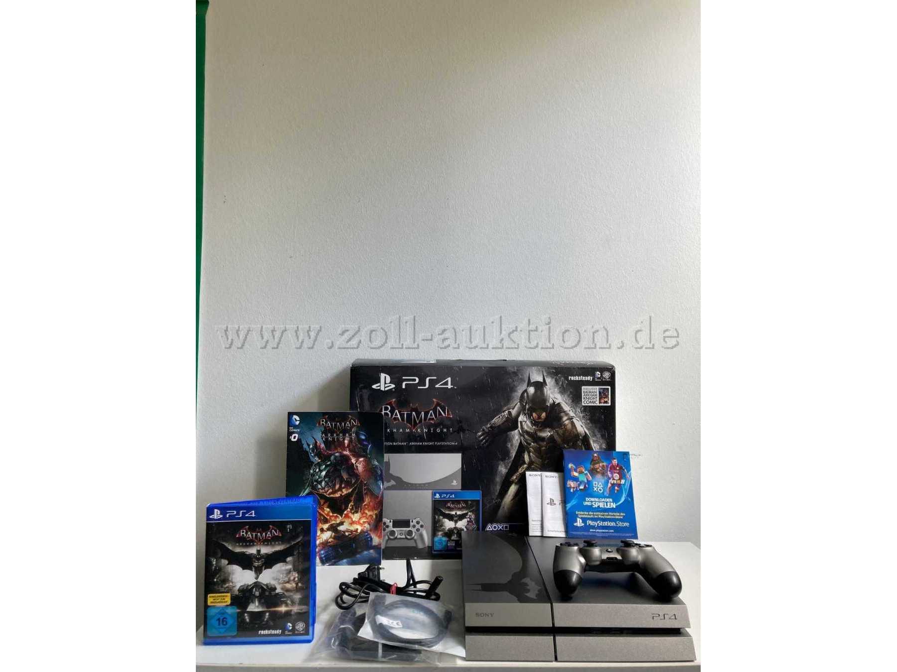 Gesamtes Angebot: PS4, Controller, Strombkabel, HDMI-Kabel, USB 2.0 Kabel, Comic, Spiel, Originalverpackung