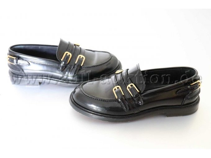 1 paar damesschoenen van Sandro: mocassins met gespen, maat 37 – foto 4 – kavel bij Zoll-Auktion, Freiburg im Breisgau