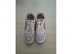 GUESS Moxea Damen Sneaker Low – Rosa/Mauve Monogramm