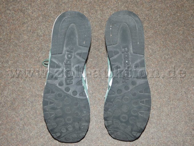 1 Paar Green Reebok Classic Nylon 89 Schuhe für Herren, Größe 46, gebraucht – foto 4 – kavel bij Zoll-Auktion, Pirna