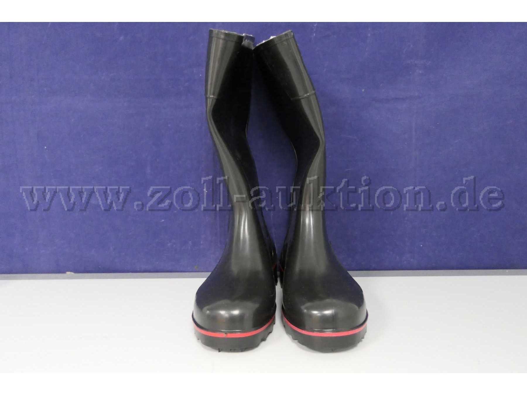 Vorderansicht der Gummistiefel