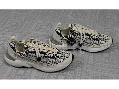 1 Paar Sneaker Gr 41 „Dior“ Homme B24 Oblique Black White - neuwertig