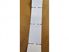 Parktickets weiß