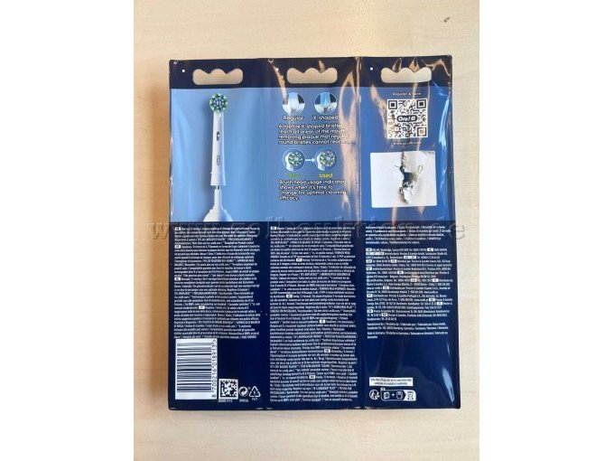 Rückseite der Verpackung