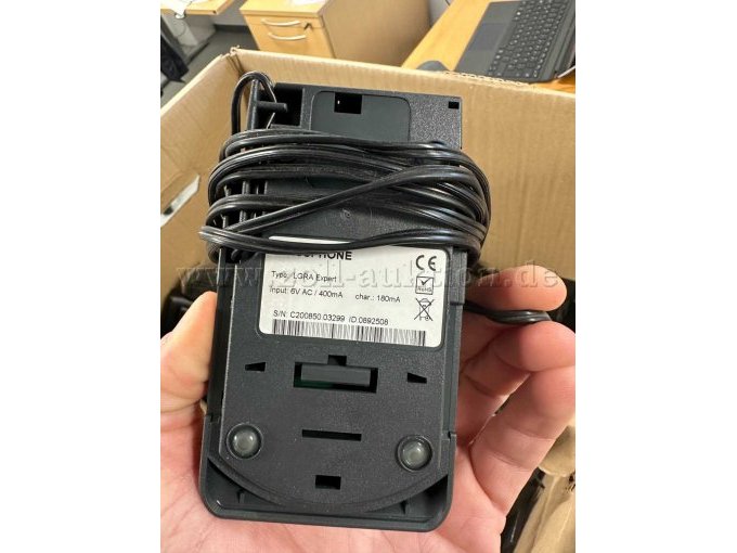 Ladeschale Datenblatt Rückseite