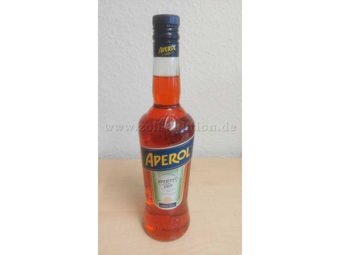 Aperol Label vorne