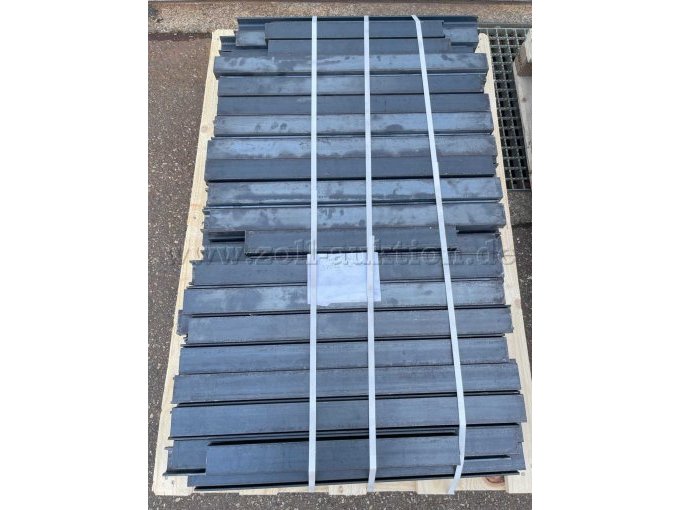 1 Palette U-Stahl Materialabschnitte 50x25x5 DIN 1026 S235JR – kavel bij Zoll-Auktion, Ulm