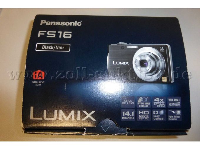 LUMIX FS 16 Digitalkamera / Verpackung