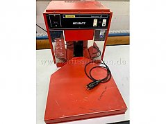 Papierbogenzählmaschine, Ansicht von vorne