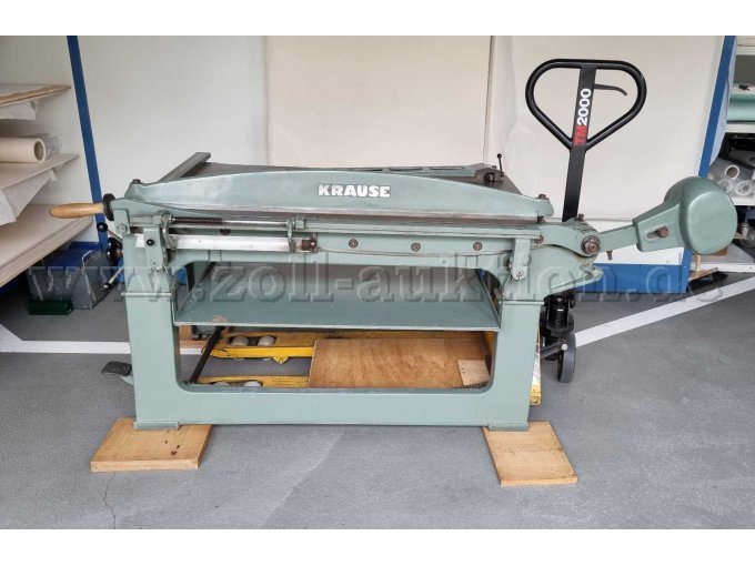 Pappschere (Fa. Krause; Hubwagen nicht verkäuflich) Pappschere (Fa. Krause; Hubwagen nicht verkäuflich)