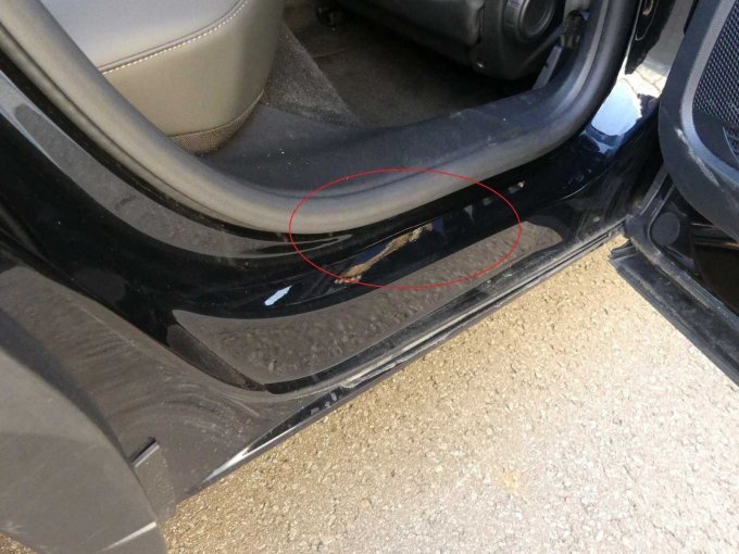 Einstieg hinten rechts