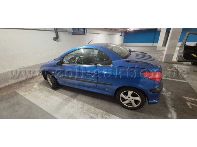 1 Peugeot 206 Cabriolet – foto 12 – kavel bij Zoll-Auktion, Kaiserslautern
