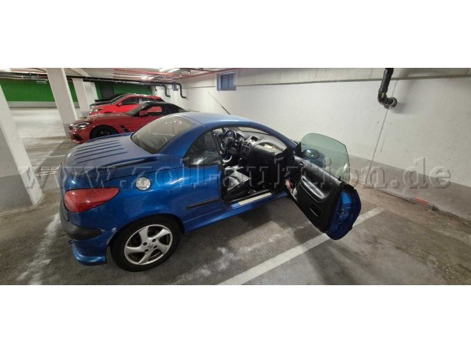 1 Peugeot 206 Cabriolet – foto 2 – kavel bij Zoll-Auktion, Kaiserslautern