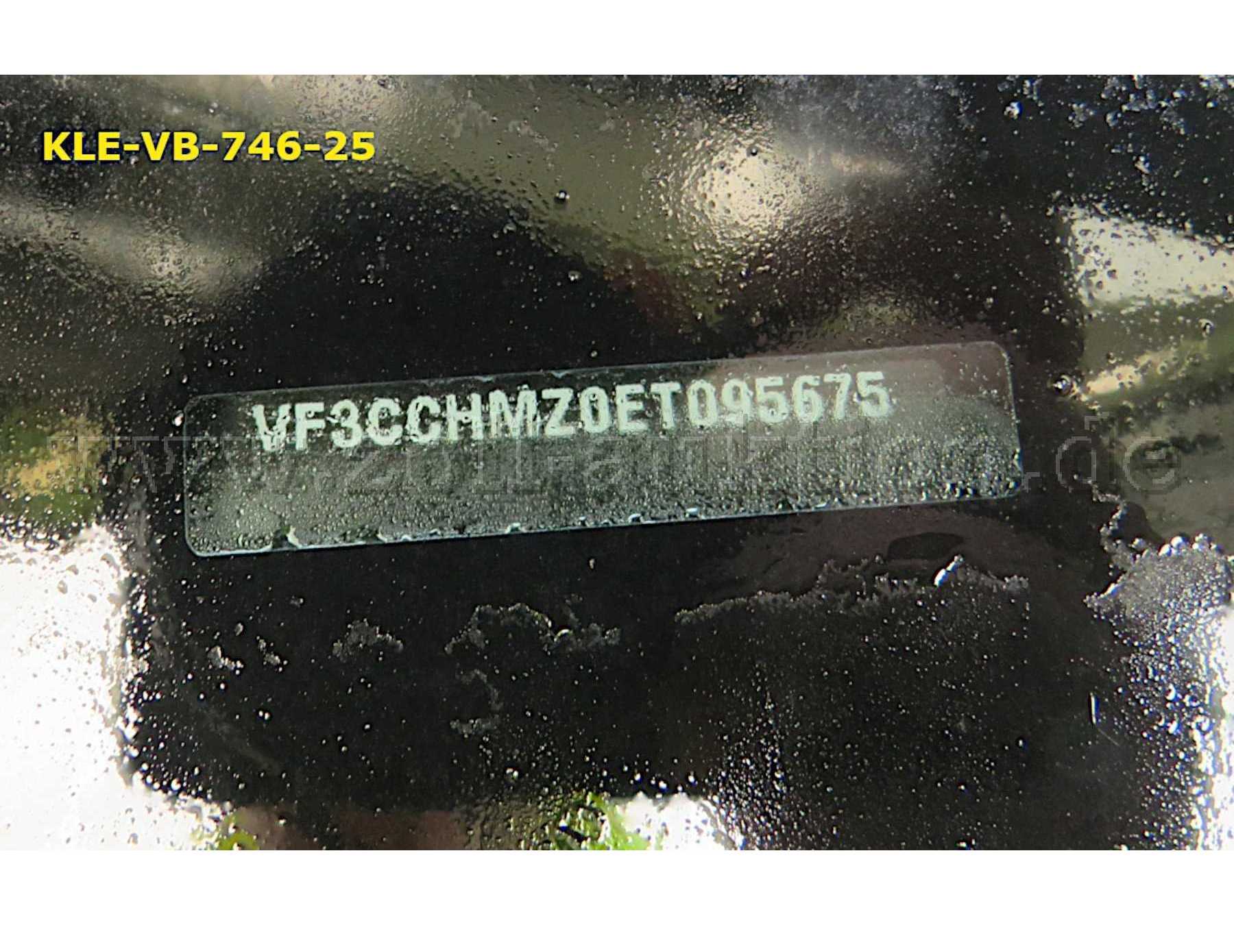 Fahrzeugidentifikationsnummer Frontscheibe