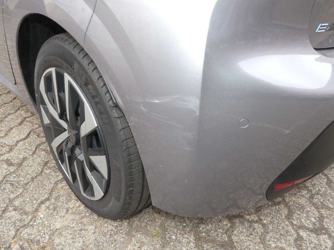 Unfallschaden hinten links