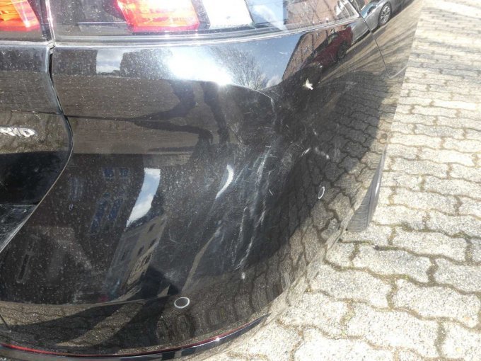 Lackschäden Stoßfänger hinten rechts 2