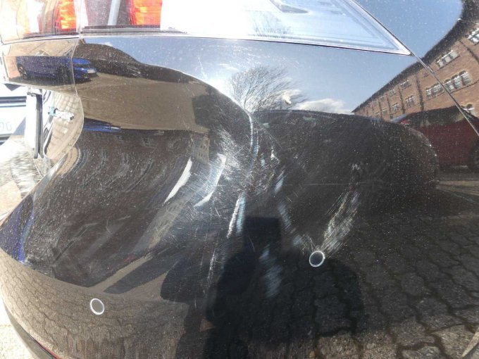 Lackschäden Stoßfänger hinten rechts 1