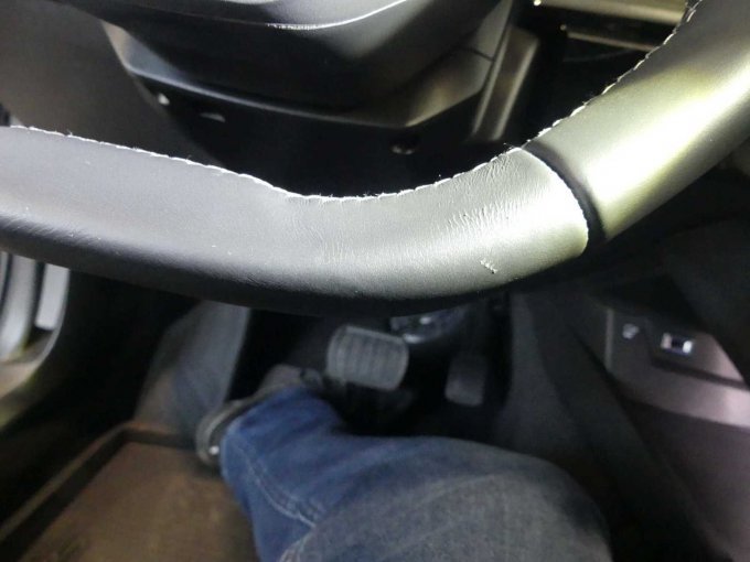 Beschädigung Lenkrad