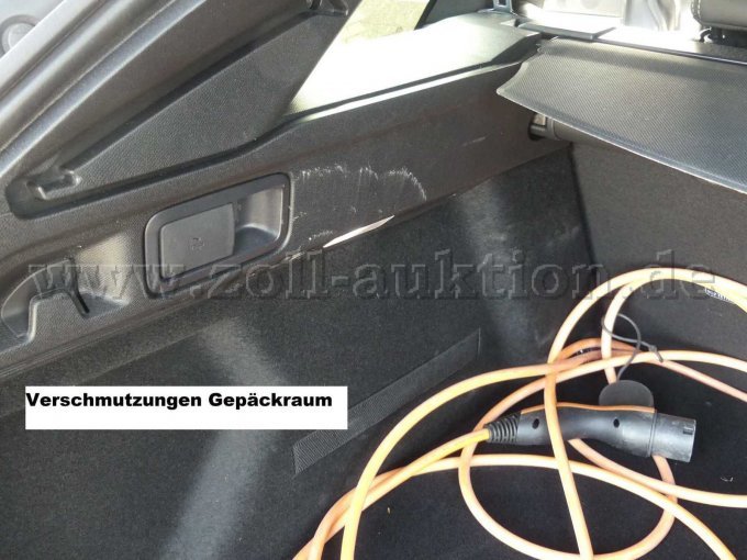 Verschmutzung Gepäckraum