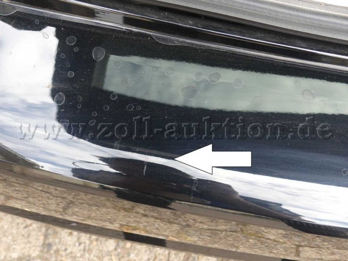 Kratzer Stoßfänger hinten