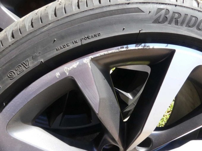 LM-Felge Winterbereifung beschädigt