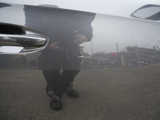 Parkdelle mit Lackschaden