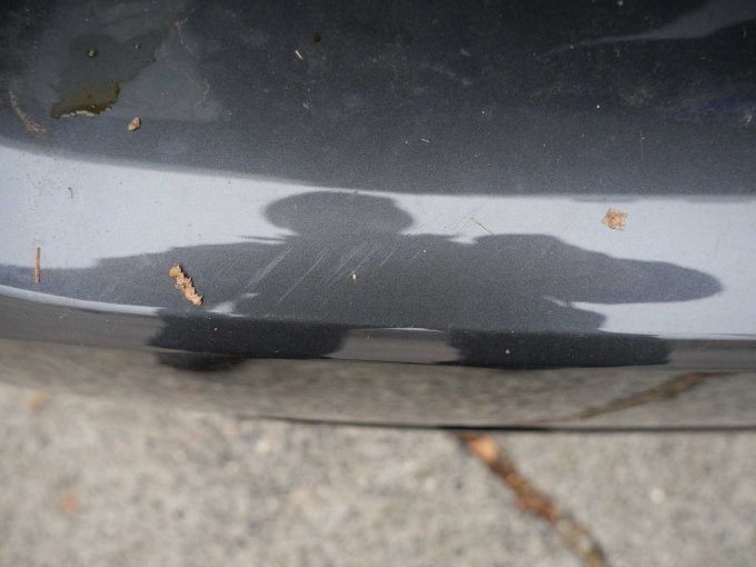 Kratzer Stoßfänger hinten