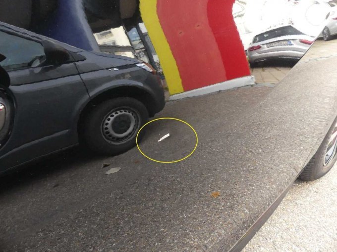 Lackschäden Tür vorne rechts