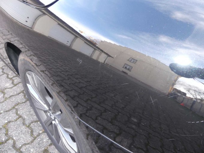 Kratzer Lackschäden hinten links