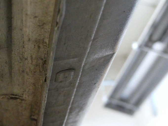 Beschädigung Seitenschweller rechts