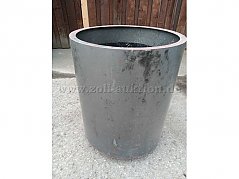 Pflanzenkübel von Außen